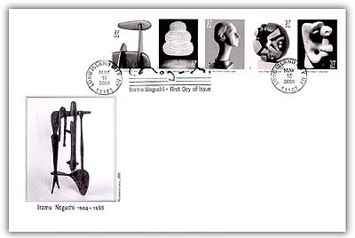 3857-61 - 2004 37c Isamu Noguchi - Mystic Stamp Company