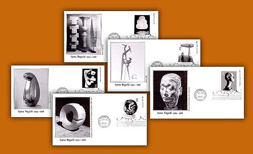 3857-61 - 2004 37c Isamu Noguchi - Mystic Stamp Company