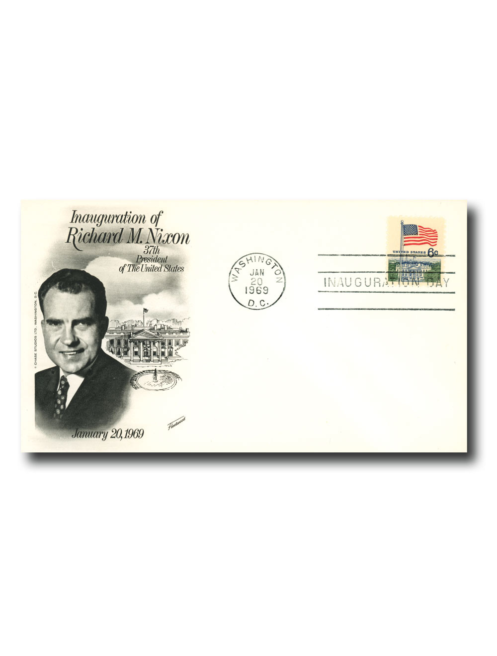 IC 1969 - 1969 Inauguration Cover - President Richard M. Nixon