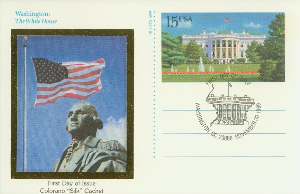 297705 -- Colorano Silk First Day Cover -- First Day Cover