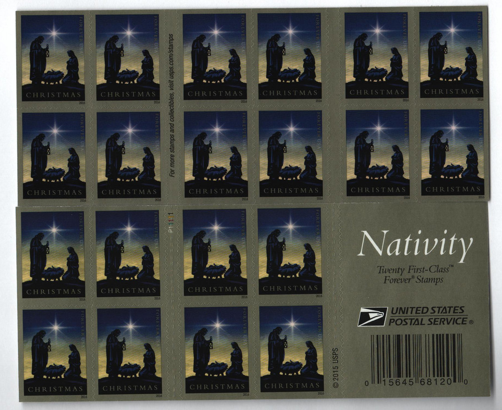 710889 -- Mint Booklet Pane -- Mint Stamp(s)