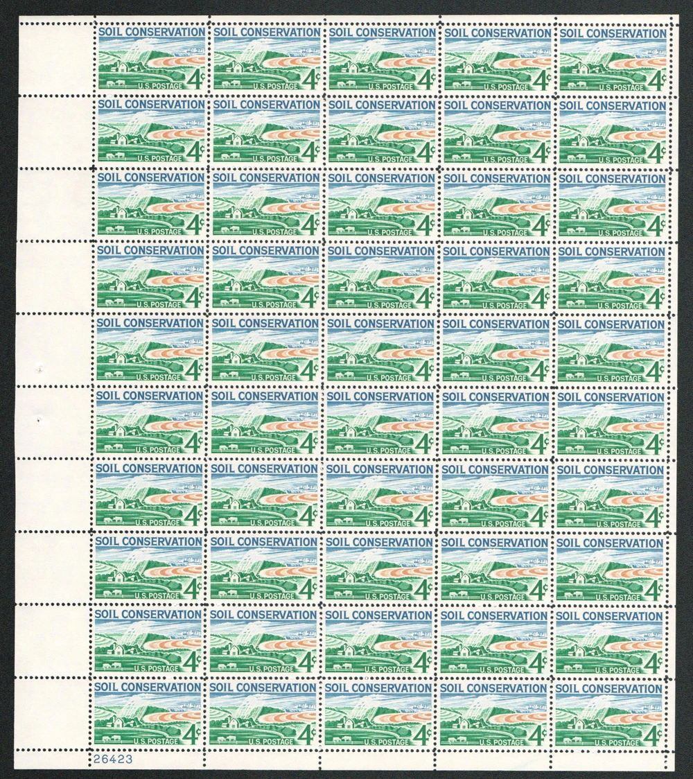 1133 - 1959 4c Soil Conservation - Mystic Stamp Company