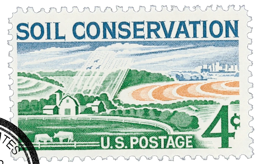 1133 - 1959 4c Soil Conservation - Mystic Stamp Company