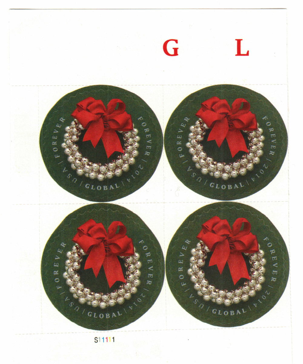 501238 -- Mint Plate Block -- Mint Stamp(s)