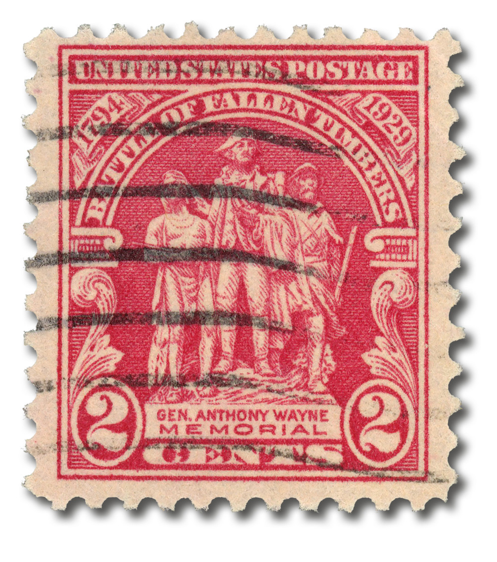 680 - 1929 2c Battle of Fallen Timbers - Mystic Stamp Company