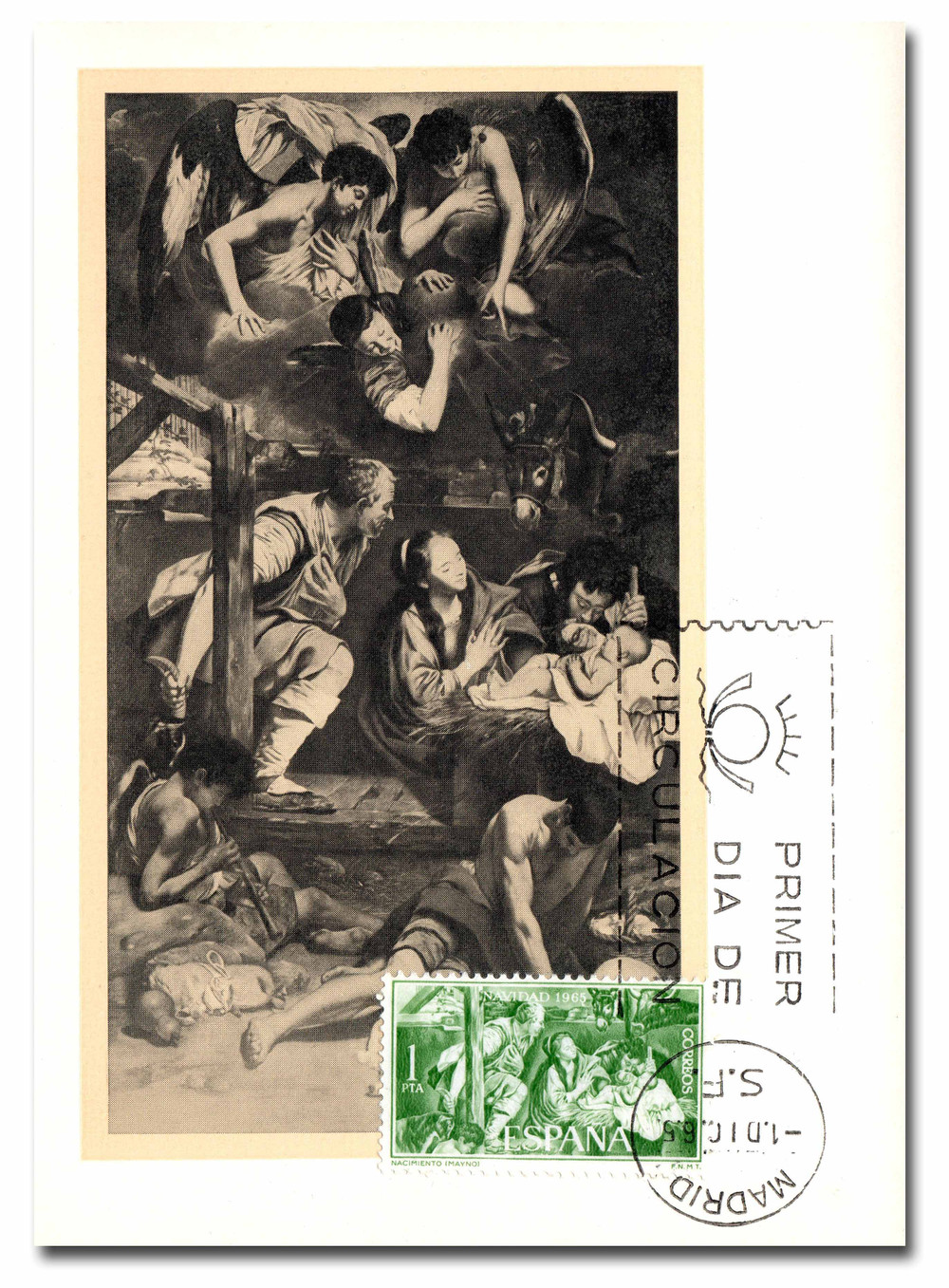 1421883 -- Post Card with First Day Cancel -- First Day Cover