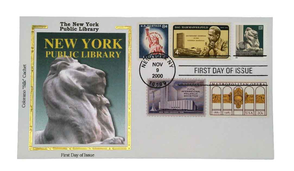 693565 -- Colorano Silk First Day Cover (Combination Cover) -- First Day Cover