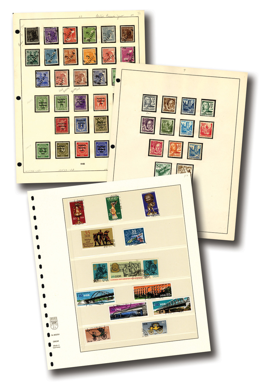 WW502 - 1923-62 Germany Collection - Mystic Stamp Company
