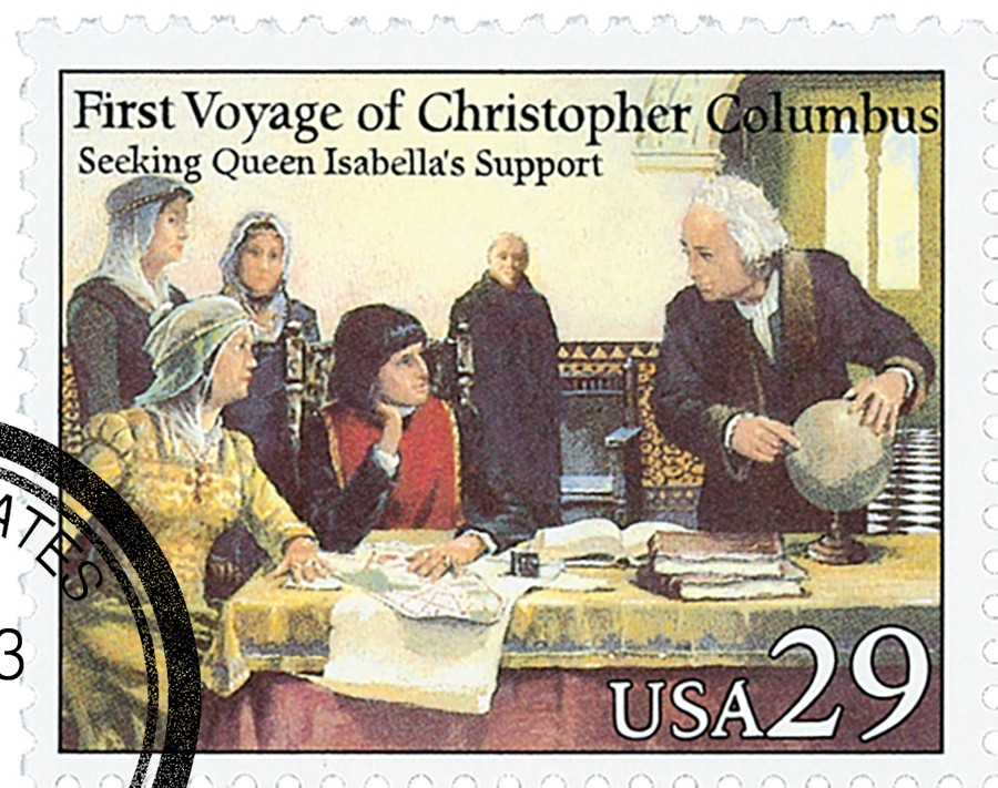 2620 - 1992 29c Voyage of Columbus: Seeking Queen Isabella's