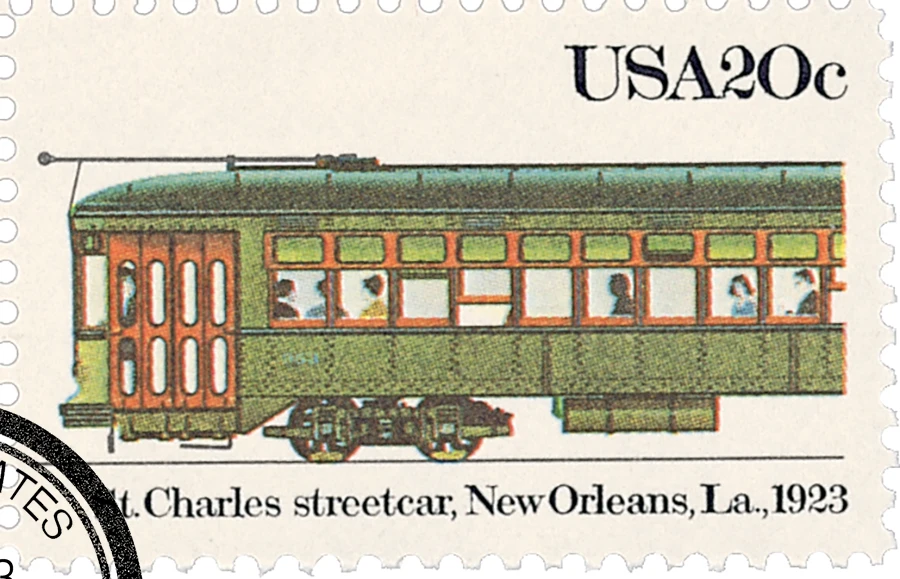 2062 - 1983 20c Street Cars: St. Charles, 1923 - Mystic Stamp Company