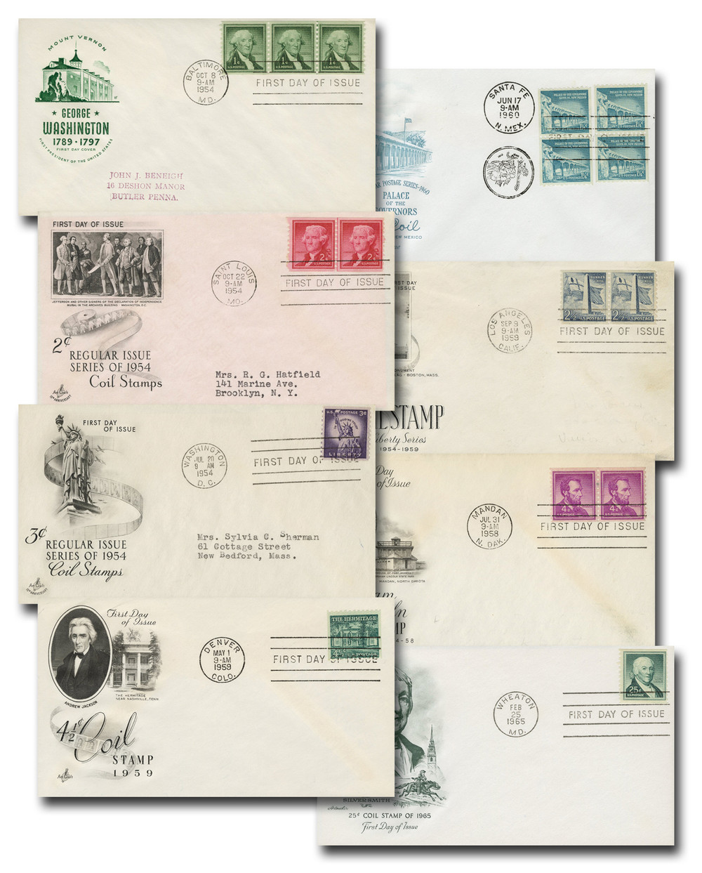 421706 -- Classic First Day Cover Set -- First Day Cover