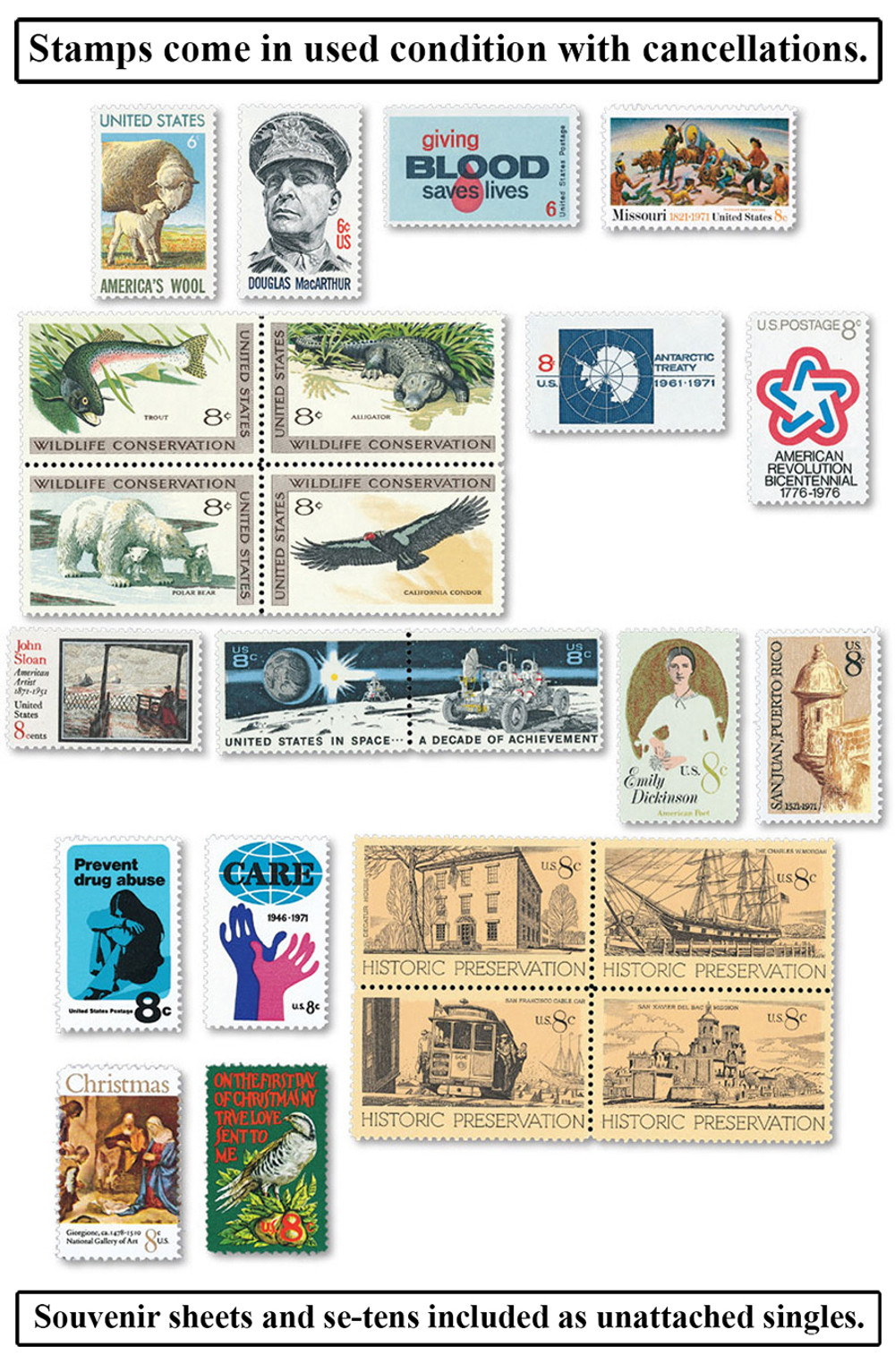 1161473 -- Used Single Stamp(s) -- Used Stamp(s)
