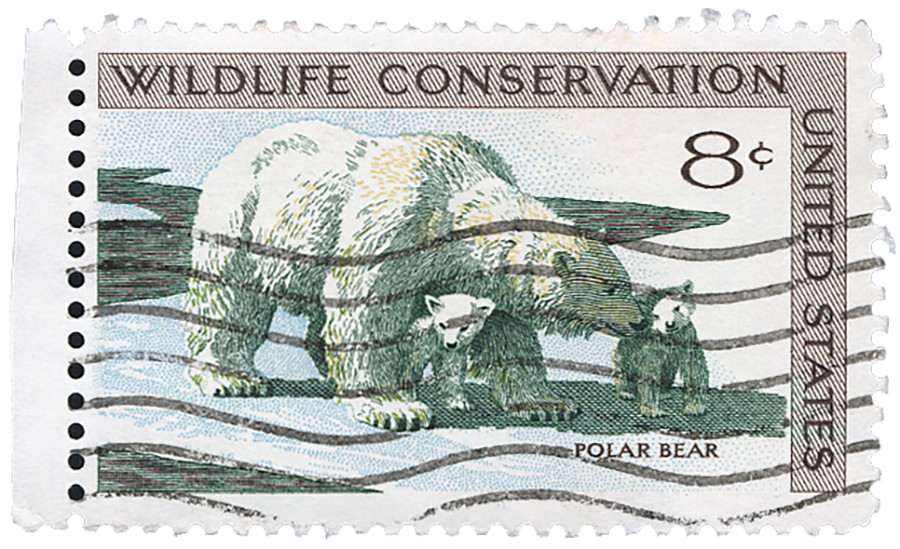 ロシア ソ連切手】1987 USSR WWF Polar Bearシート 【公式通販】