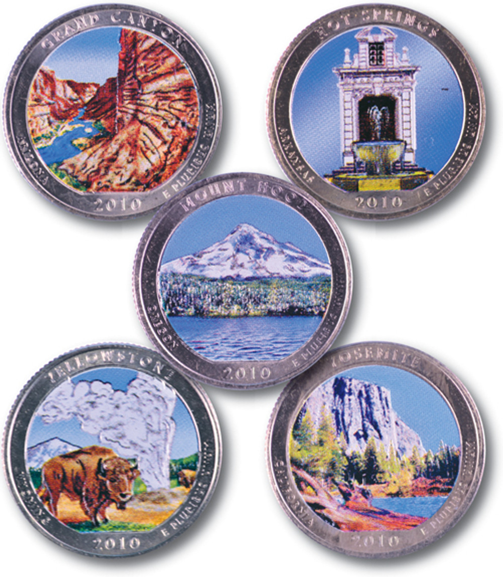 CN201025C - 2010 Colorized U.S. America the beautiful