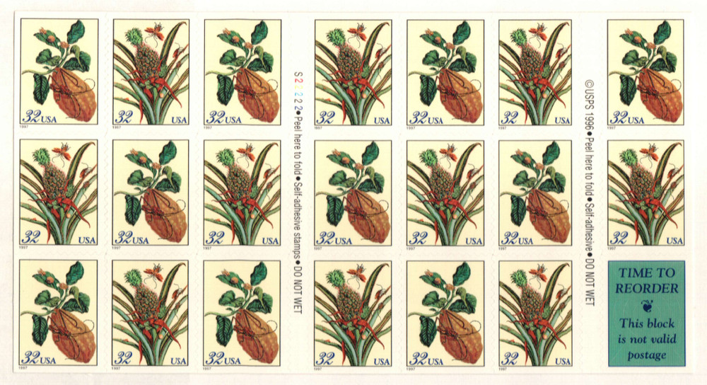 321097 -- Mint Booklet Pane -- Mint Stamp(s)