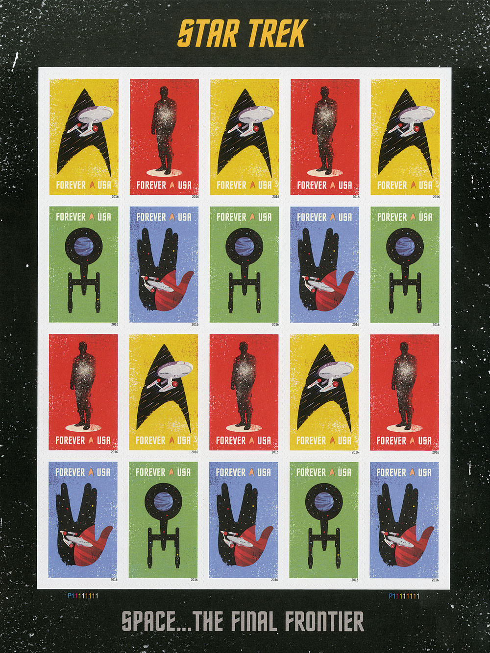 スタートレック　切手その8　Star Trek postage stamp スタートレック 切手その8 Star Trek postage stamp スタート