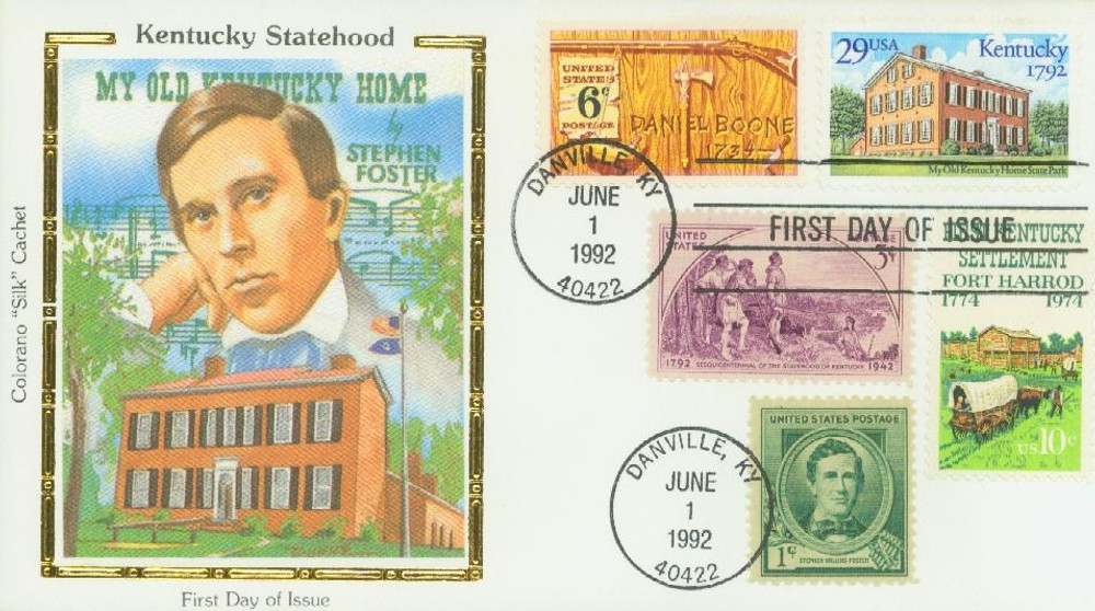 315587 -- Colorano Silk First Day Cover -- First Day Cover