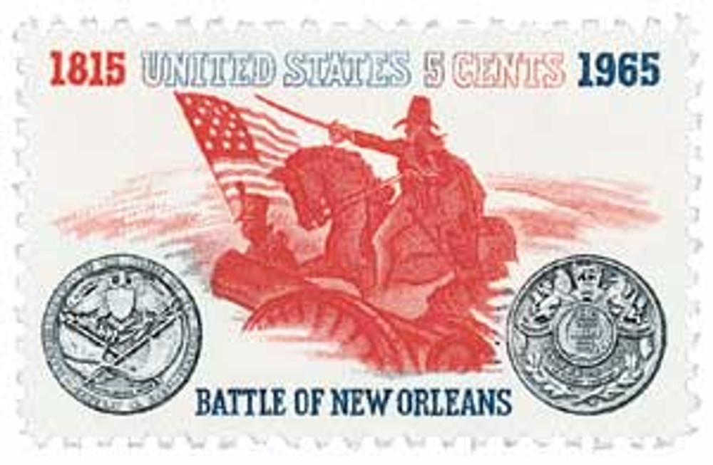 1261 - 1965 5c Battle of New Orleans - Mystic Stamp Company