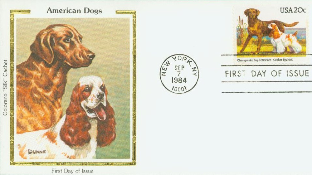 310095 -- Colorano Silk First Day Cover -- First Day Cover