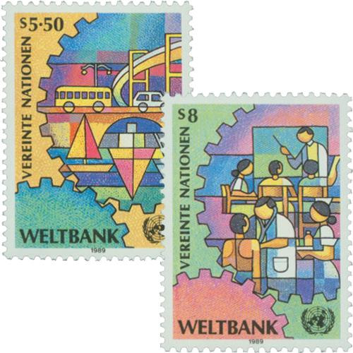 UNV88-89 - 1989 World Bank - Mystic Stamp Company