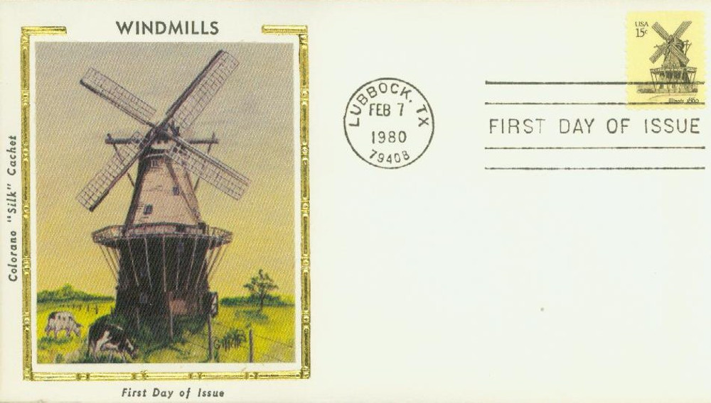 306852 -- Colorano Silk First Day Cover -- First Day Cover