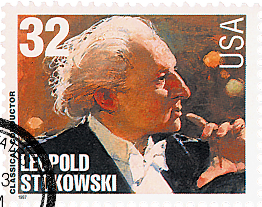3158 - 1997 32c Conductors and Composers: Leopold Stokowski