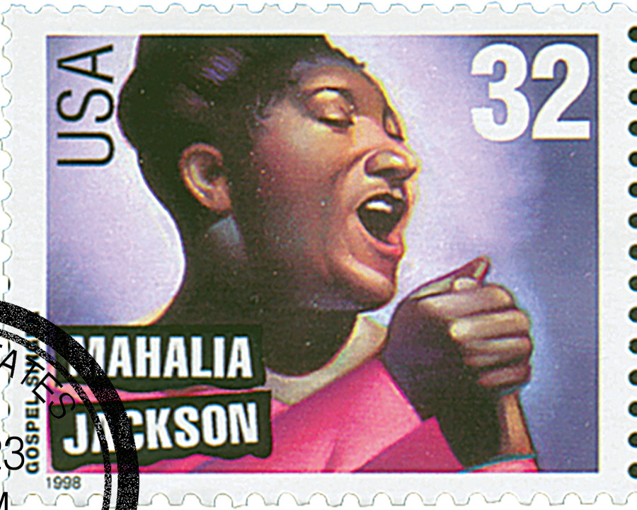 3216 - 1998 32c Gospel Singers: Mahalia Jackson - Mystic Stamp Company