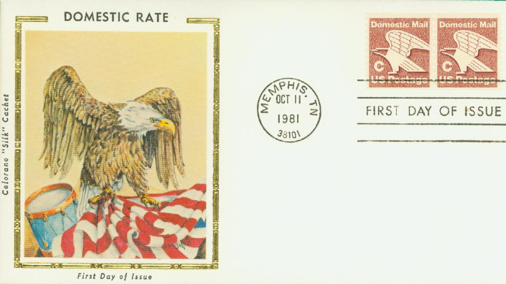 308782 -- Colorano Silk First Day Cover -- First Day Cover