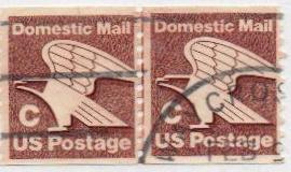 702626 -- Used Line Pair -- Used Stamp(s)