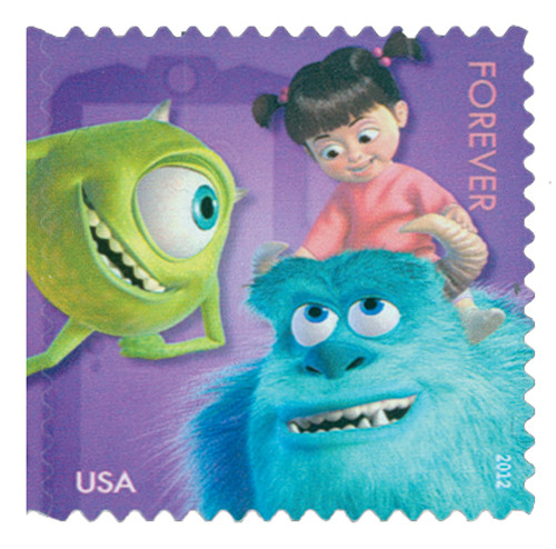 4681 - 2012 First-Class Forever Stamp - Disney-Pixar Films: "Monsters,  Inc." - Mystic Stamp Company