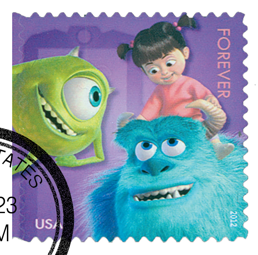 4681 - 2012 First-Class Forever Stamp - Disney-Pixar Films