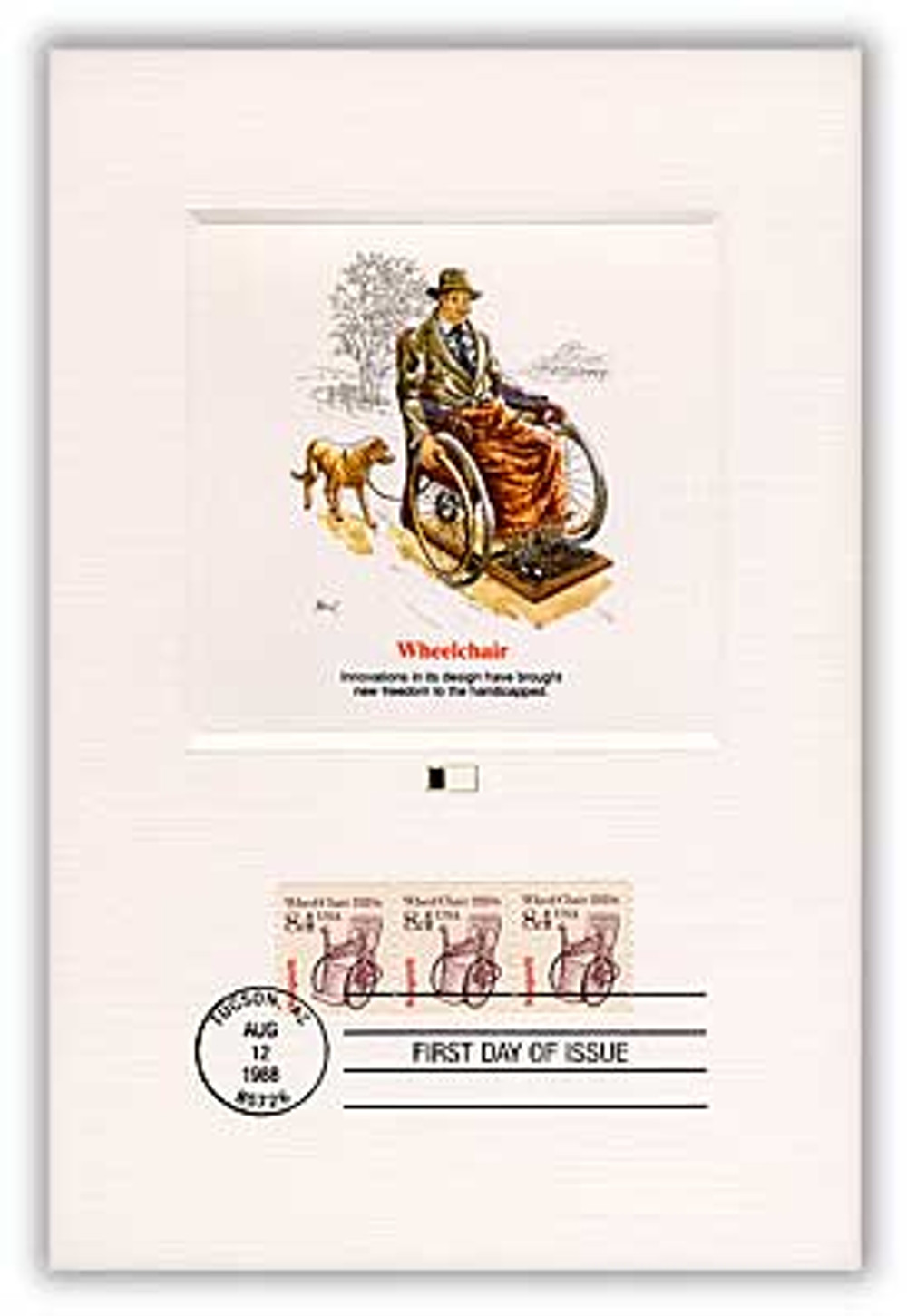 46375 -- First Day Cover Proofcard -- First Day Cover