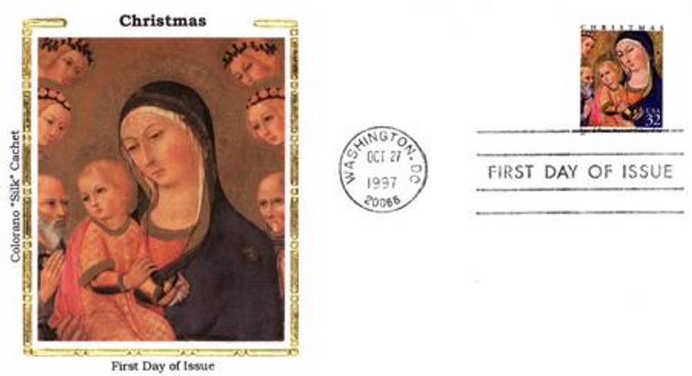 321880 -- Colorano Silk First Day Cover -- First Day Cover
