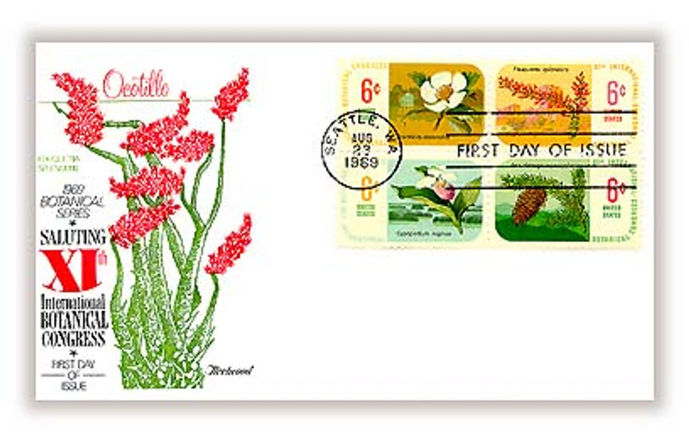303296 -- Fleetwood First Day Cover (Plate Block) -- First Day Cover