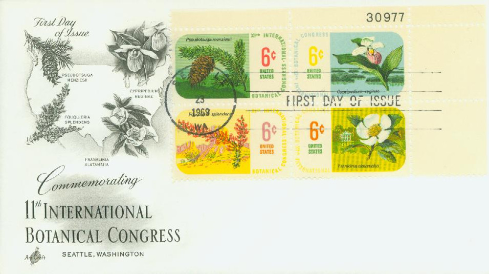 303298 -- First Day Cover Plate Block -- First Day Cover