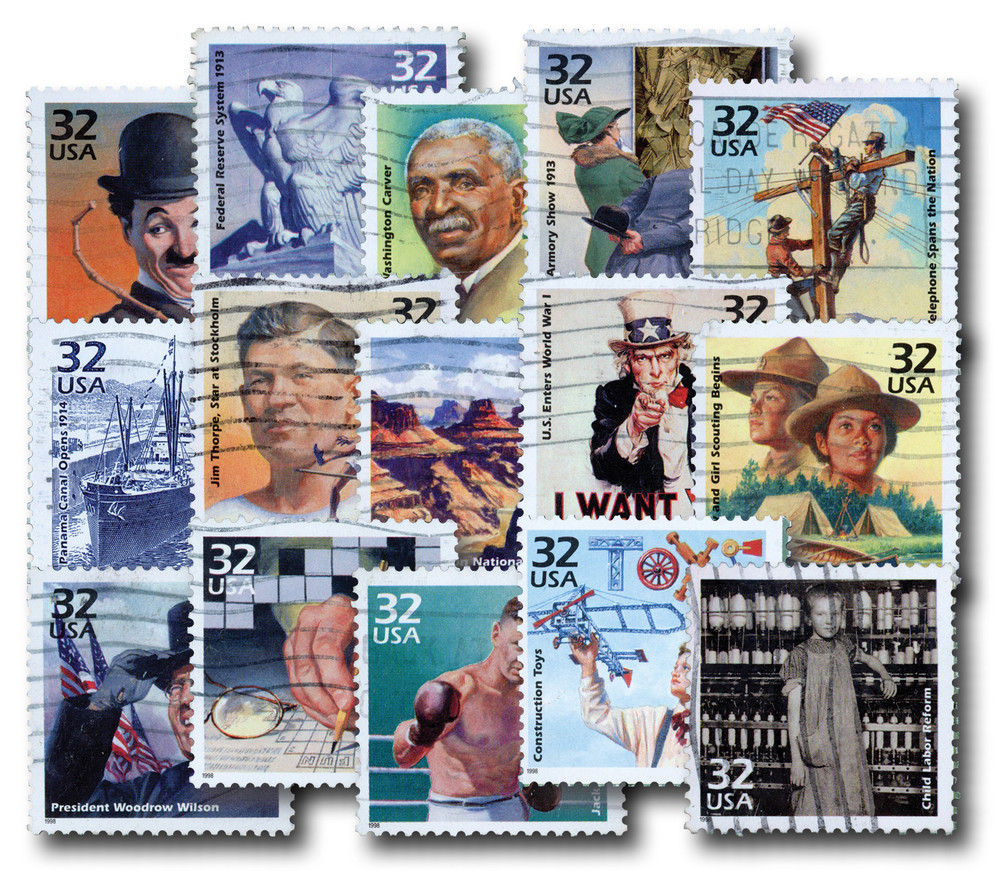 3183 - 1998 32c Celebrate the Century: 1910s - Mystic Stamp Company