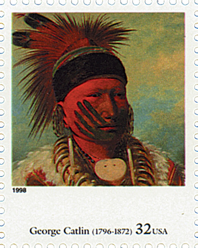 3236k - 1998 32c Four Centuries of American Art: George Catlin 3236k - 1998 32c Four Centuries of American Art: George Catlin