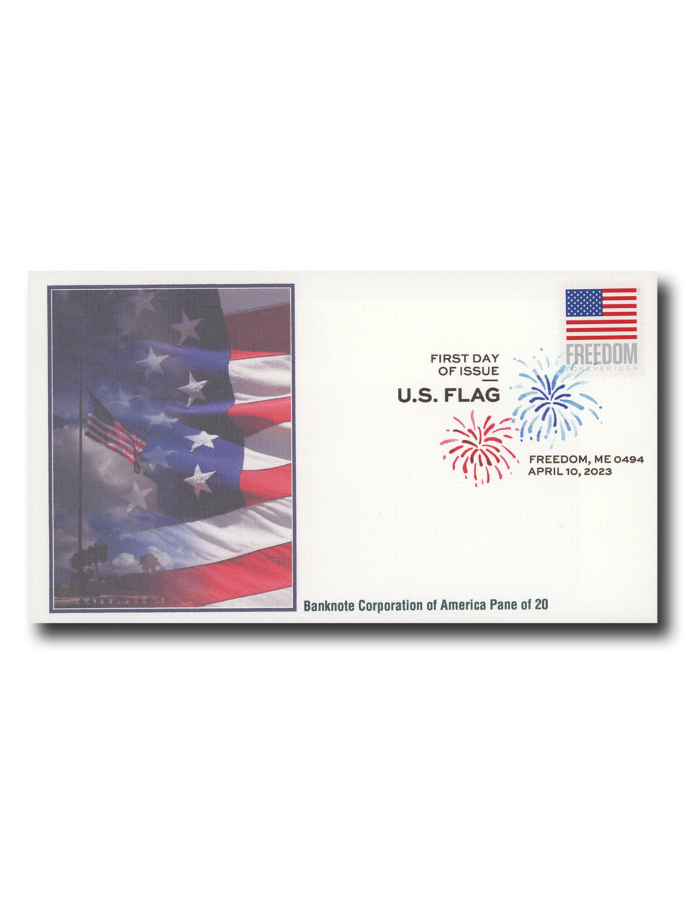 1398047 -- Fleetwood FDC with Digital Color Cancel -- First Day Cover
