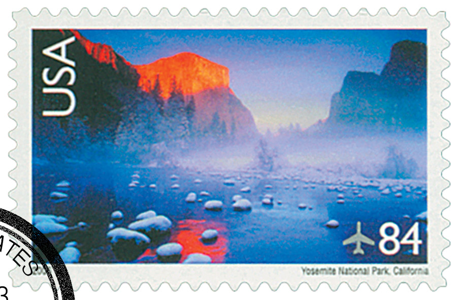 C141 - 2006 84c Scenic American Landscapes: Yosemite National Park