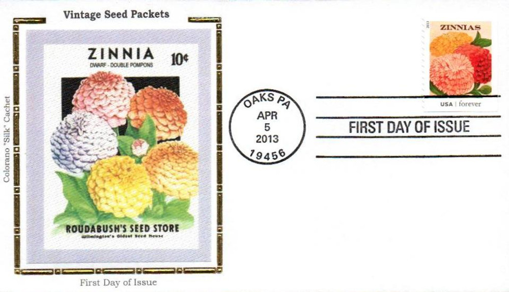 フォーエバースタンプ (2013) 4759 - 2013 First-Class Forever Stamp - Vintage Seed Packets