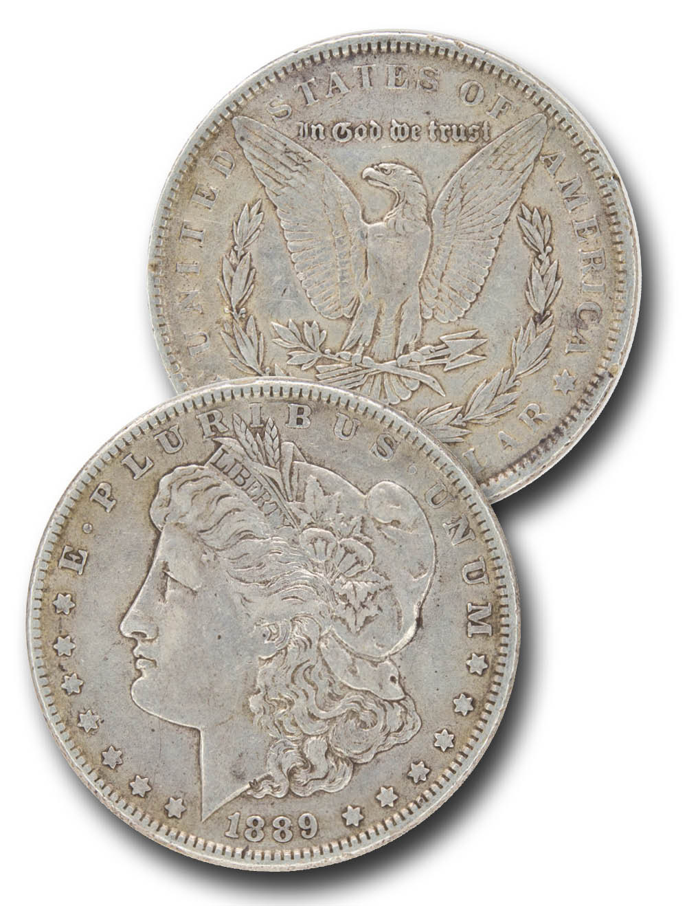 CW-889 - 1889 Morgan Silver Dollar - Mystic Stamp Company
