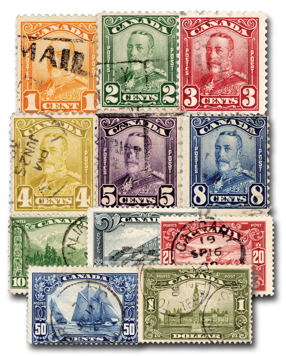 532449 -- Mixed Used Stamp(s) -- Mixed Used