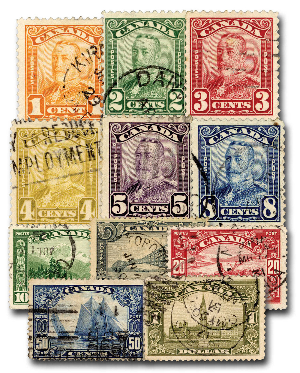 146453 -- Used Single Stamp(s) -- Used Stamp(s)