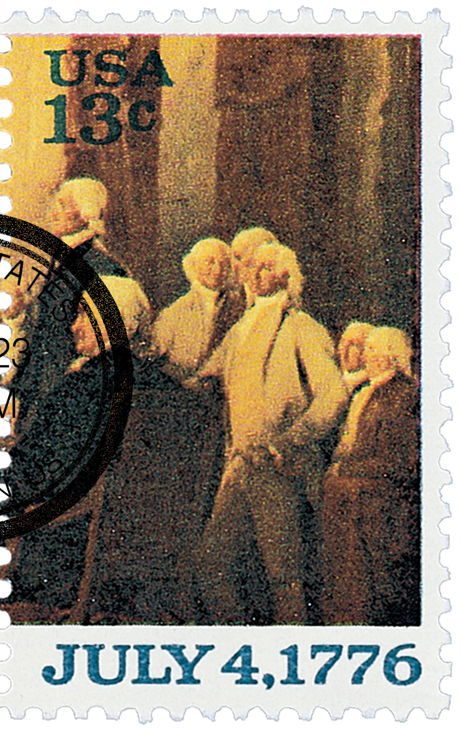 1694 - 1976 13c Declaration of Independence: Hancock and Thomson