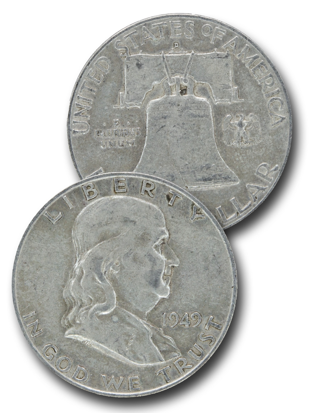 CH-949D - 1949-D Benjamin Franklin Half Dollar - Mystic Stamp Company