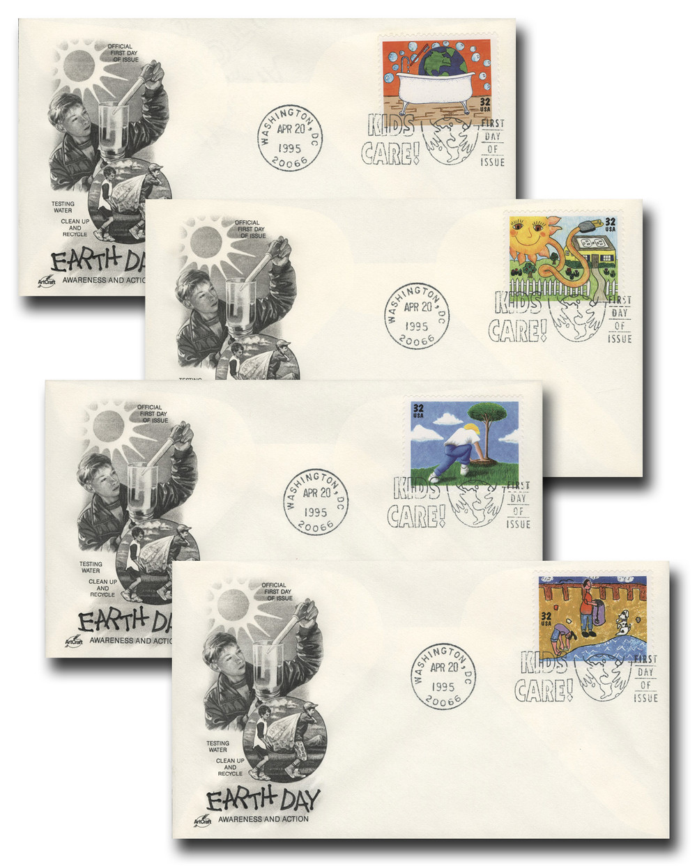318823 -- Classic First Day Cover Set -- First Day Cover