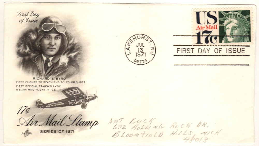 C80 - 1971-73 17c Statue of Liberty - Mystic Stamp Company