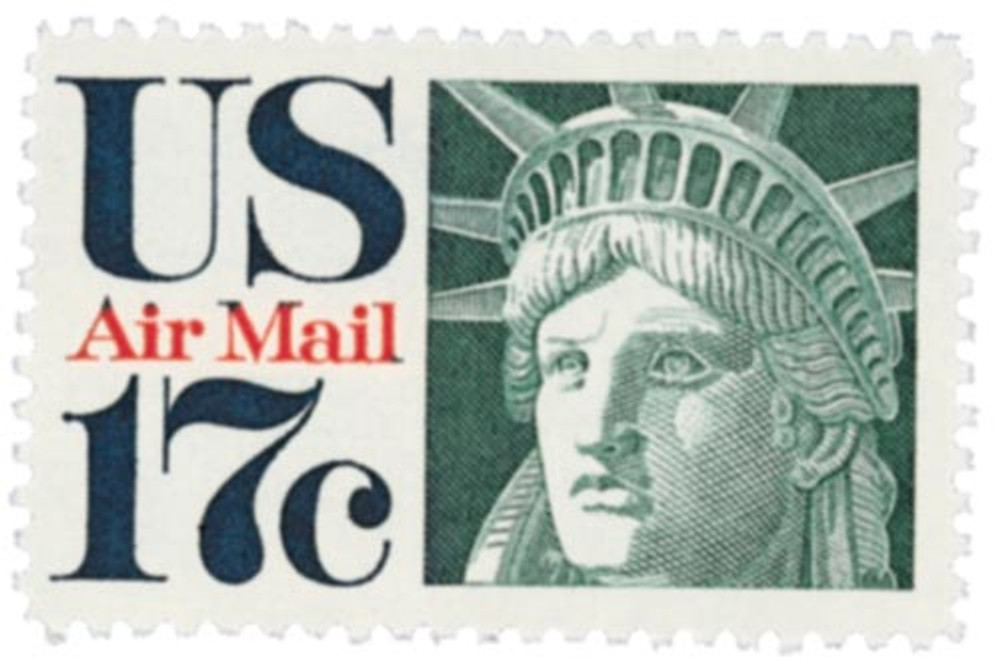 C80 - 1971-73 17c Liberty Head - Mystic Stamp Company