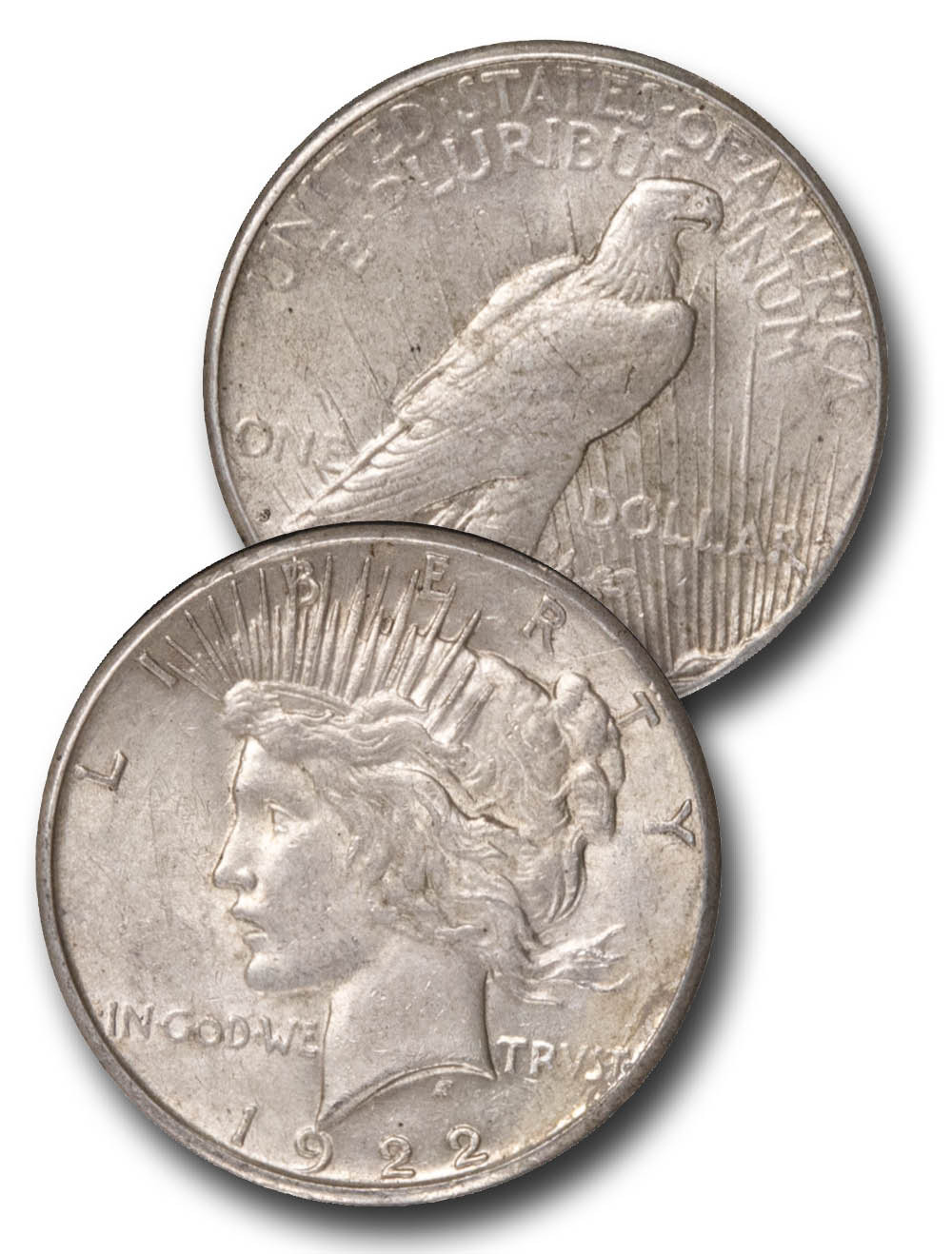 CW-922S - 1922-S Peace Dollar - Mystic Stamp Company