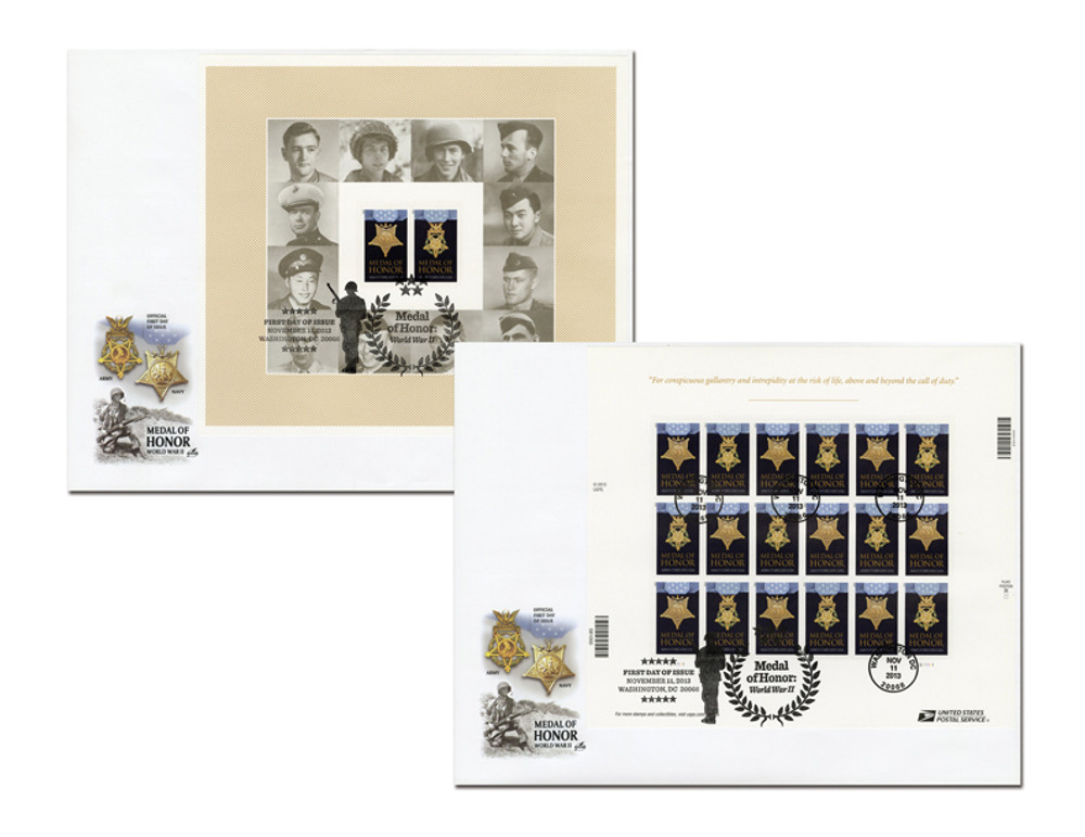 4822-23 - 2013 First-Class Forever Stamp - The Medal of